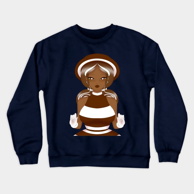 Sira Rolly Crewneck Sweatshirt by ArielSRM